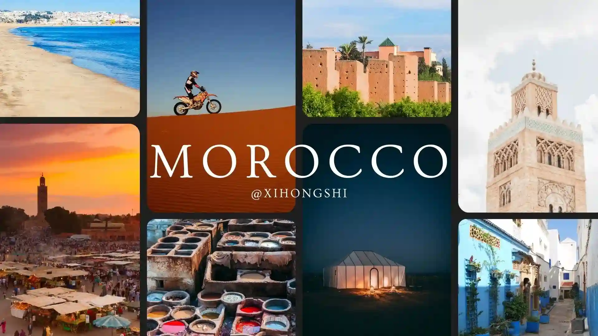 Atlantic coast and imperial cities scenes from the 11-day Grand Morocco tour from Marrakech