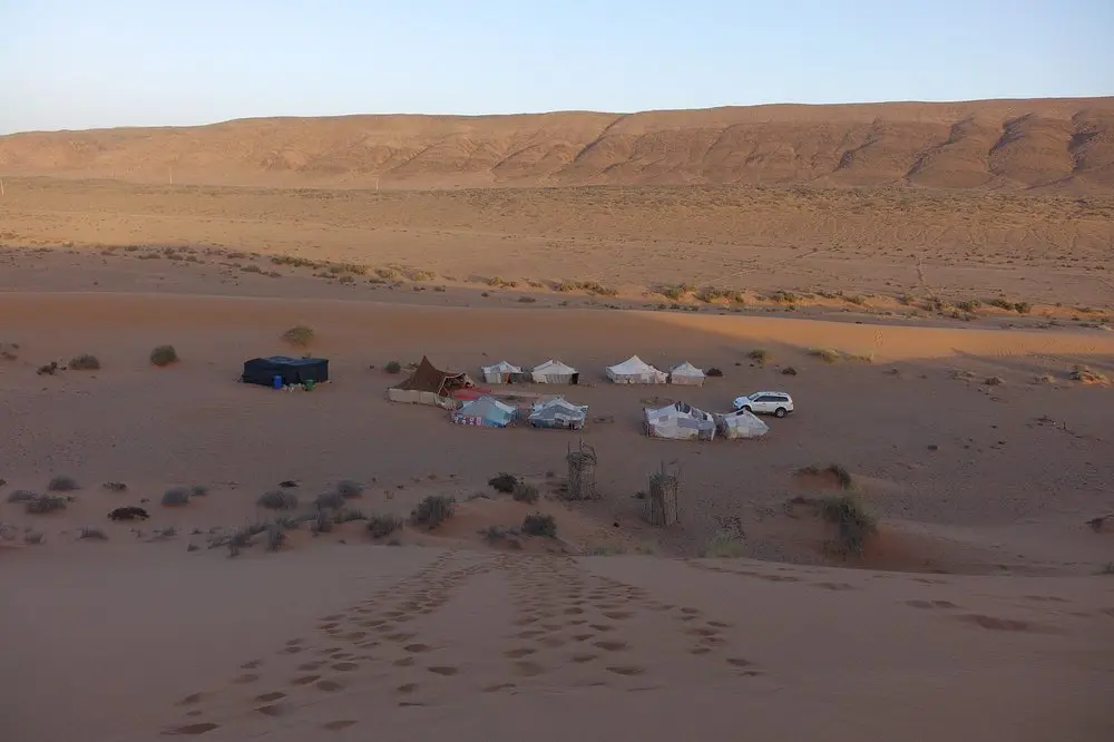 2-day private tour from Agadir to Zagora desert — Tinfou dunes