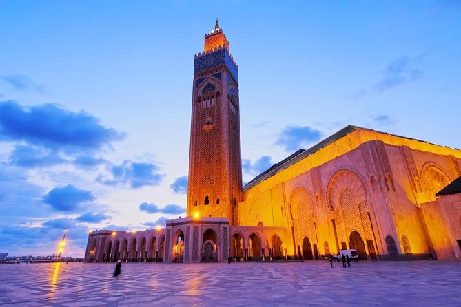 2-day private tour from Casablanca to Marrakech — red city medina and souks