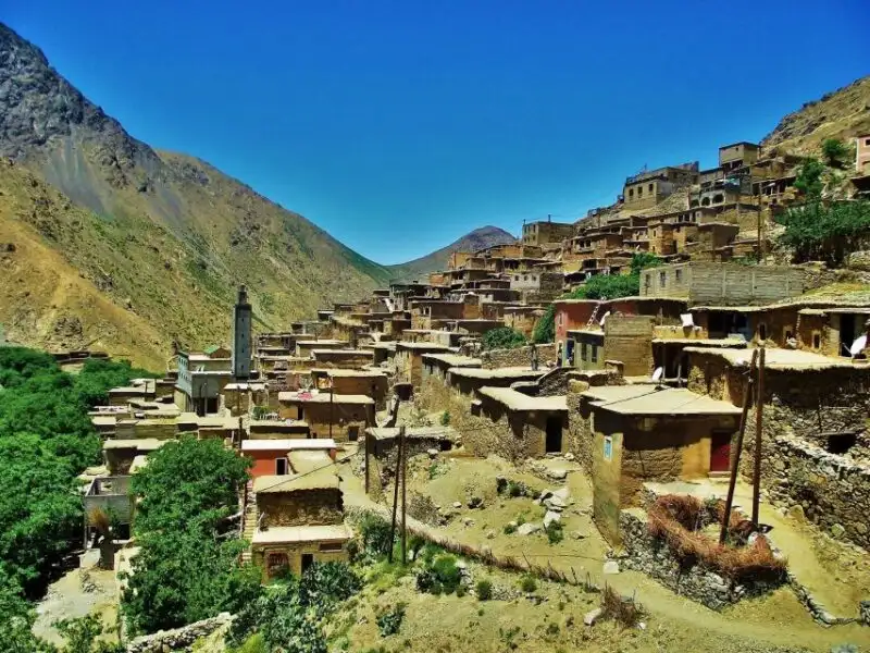 3-day Toubkal summit trekking tour — Imlil to Mount Toubkal — alternative view